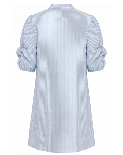 Gossia - MiljaGO Kjole - Blue Stripes